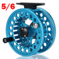 Sougayilang Fly Fishing Reel 5/6 7/8, Die-Cast Aluminum Spool, 11kg Max Drag