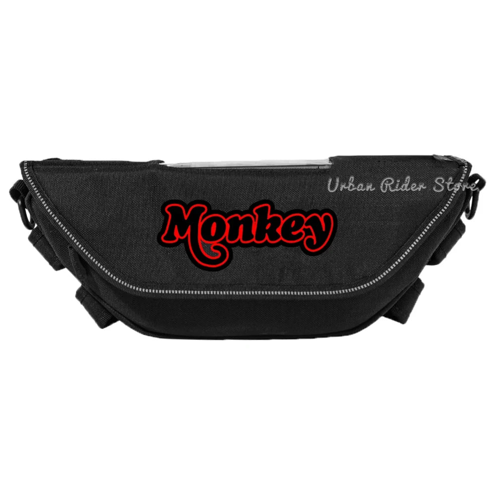 Waterproof Dustproof Motorcycle Handlebar Travel Storage Bag for Honda Monkey 125