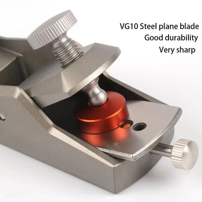 Mini Aluminum Alloy Hand Planer Woodworking Flat Plane Portable Tool 142G