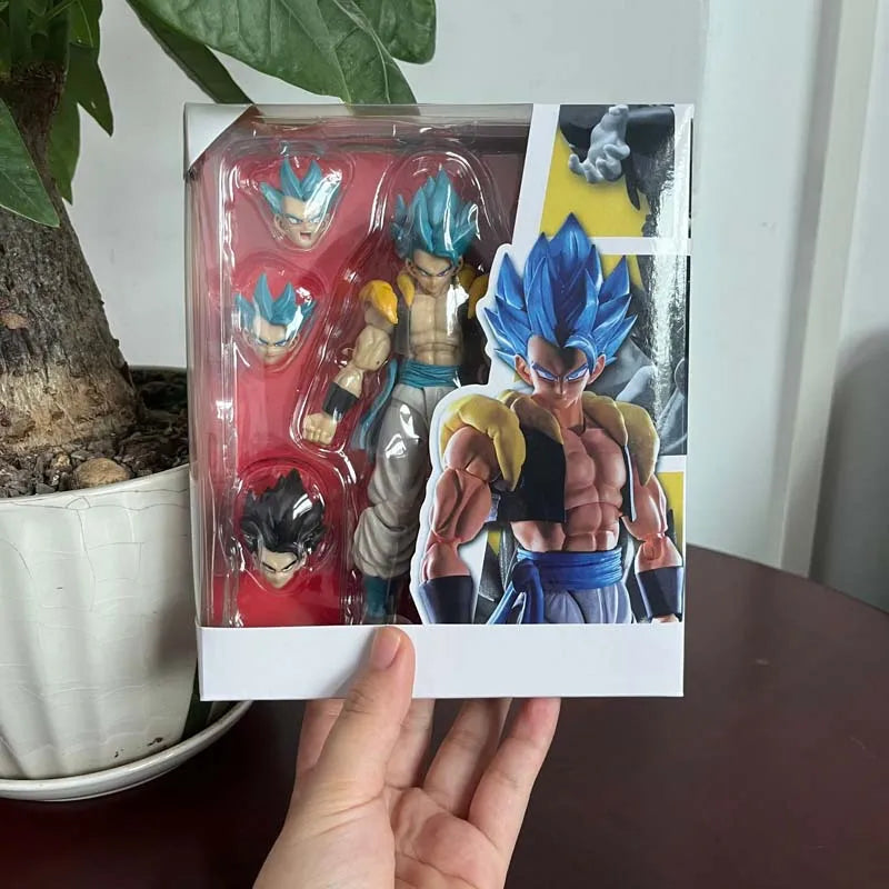 Dragon Ball Super Broly Son Goku Vegeta Gogeta Action Figure Model Toys Joint Movable Doll Birthday Present For Friends-EXPROTAS