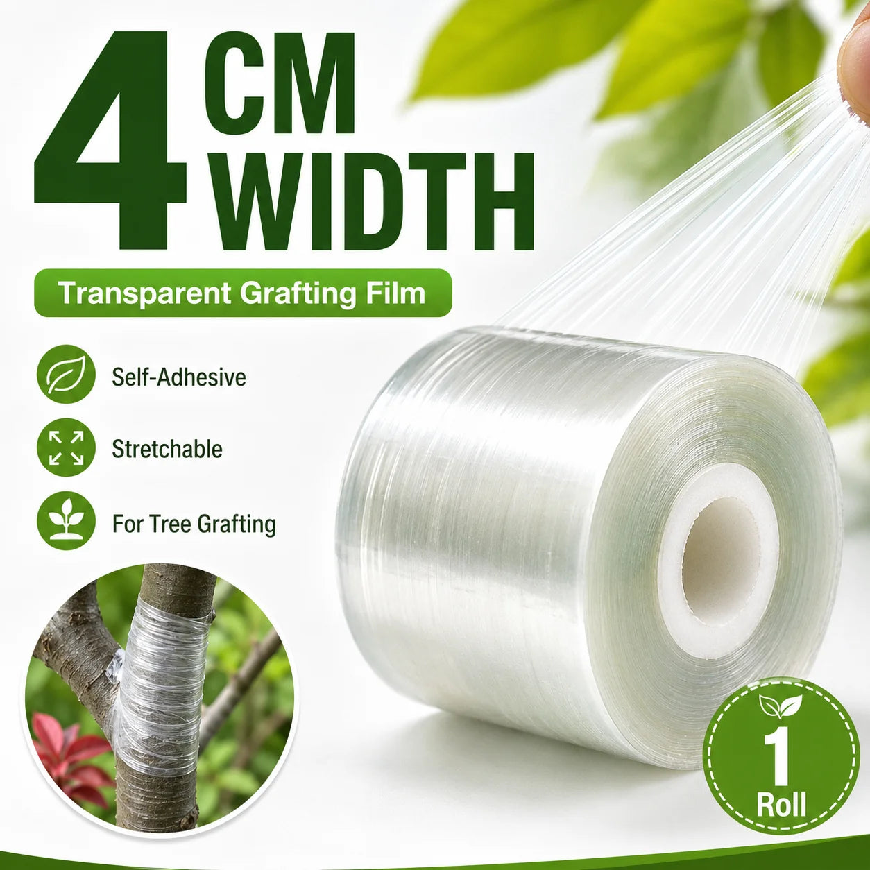 Biodegradable Grafting Tape Plant Bind Belt Eco-friendly Gardening Membrane