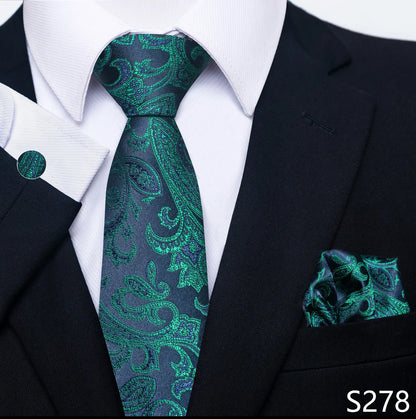 EXPROTAS Tie Pocket Square 8cm Wedding Formal Men’s Accessories