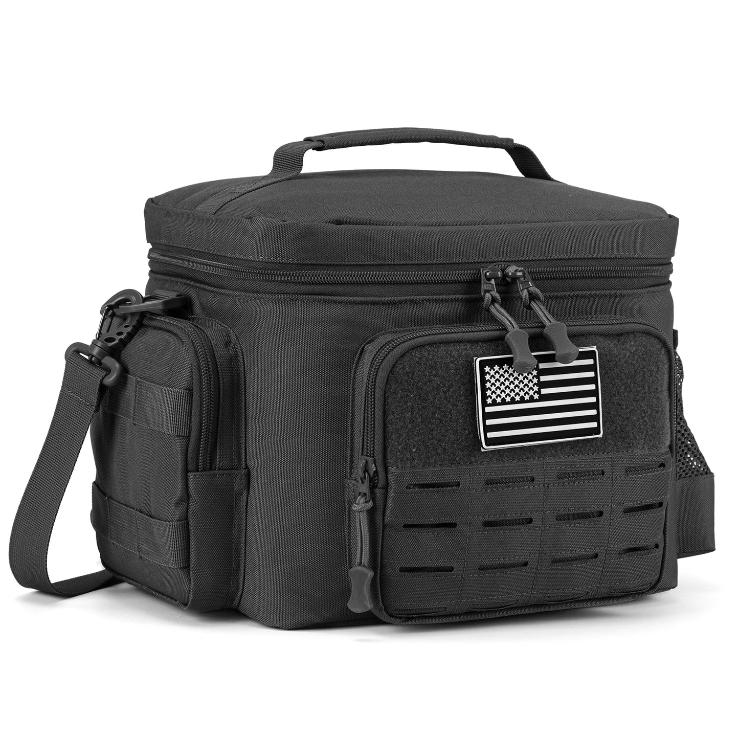 Tactical Insulated Lunch Bag for Men Heavy Duty Cooler Box Work Camping Picnic
