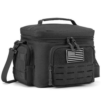 Tactical Insulated Lunch Bag for Men Heavy Duty Cooler Box Work Camping Picnic