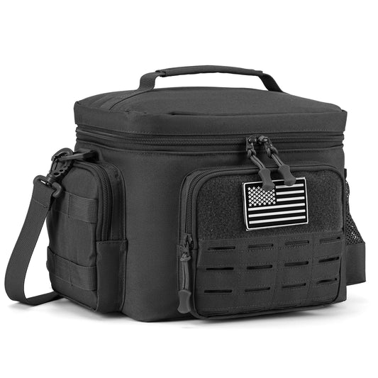 Tactical Insulated Lunch Bag for Men Heavy Duty Cooler Box Work Camping Picnic