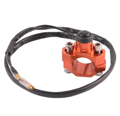 Universal CNC Start Stop Kill Switch with Rotating Bar Clamp for KTM Honda Yamaha