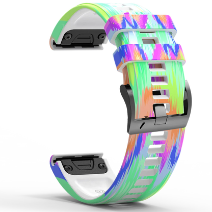 Silicone Strap for Garmin Fenix 7X 8 6X 5X 26mm 22mm Watch Band