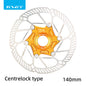 RYET Ultralight Floating Disc Rotor 140/160mm 6-Bolt Center Lock for MTB Road Bike