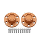 1/10 RC Crawler Metal Wheel Center Dust Caps 6-Hole for 1.9" & 2.2" Wheels - EXPROTAS