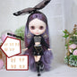 ICY DBS Blythe Doll White Skin Joint Body Long Colourful Hair Glossy Face