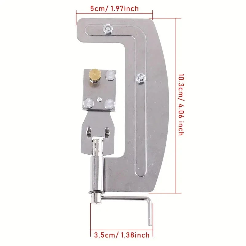 Fishing Hook Line Tying Tool Semi-Automatic Stainless Steel Tier Device