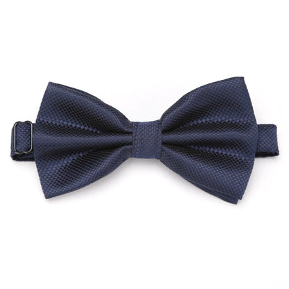 Bow Tie Solid Color Adjustable Wedding Party Ties for Men Women