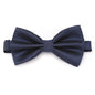 Bow Tie Solid Color Adjustable Wedding Party Ties for Men Women