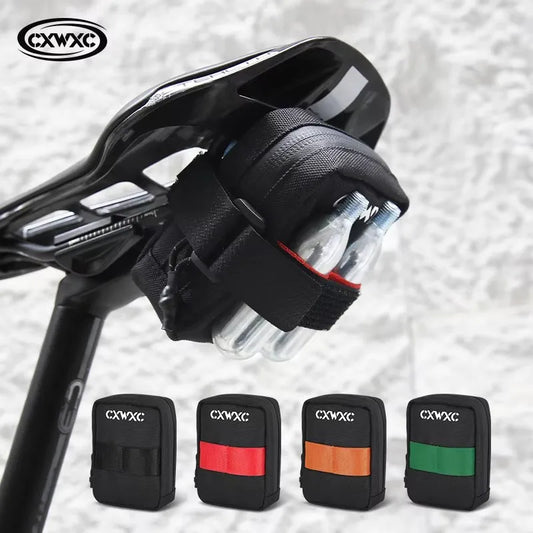 Mini Bike Saddle Bag CXWXC 0.35L Lightweight Seat Tail Storage Pouch
