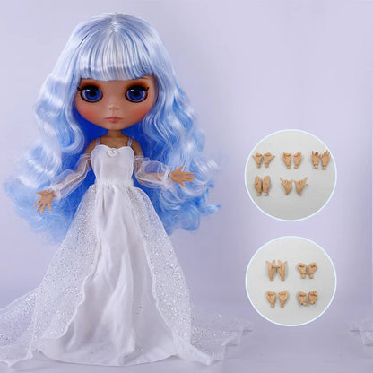 ICY DBS Blythe Doll Tan Skin Matte Face 1/6 BJD Joint Body Neo BL2240