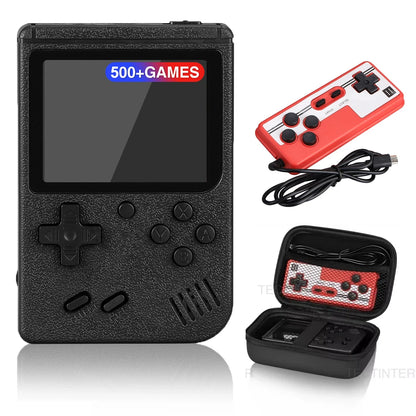 Mini Retro Handheld Game Player 500 Games Portable Console for Kids