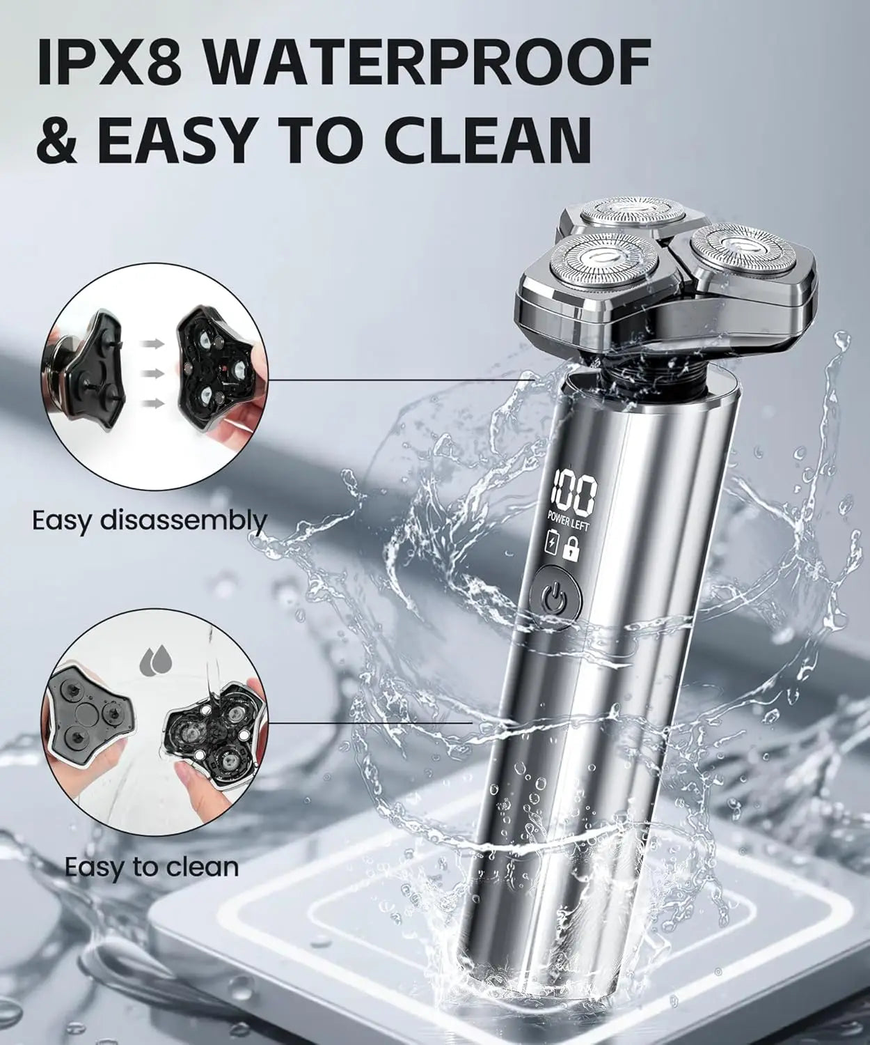 Replacement Shaver Blade Electric Trimmer Head for Men's Razors 7D