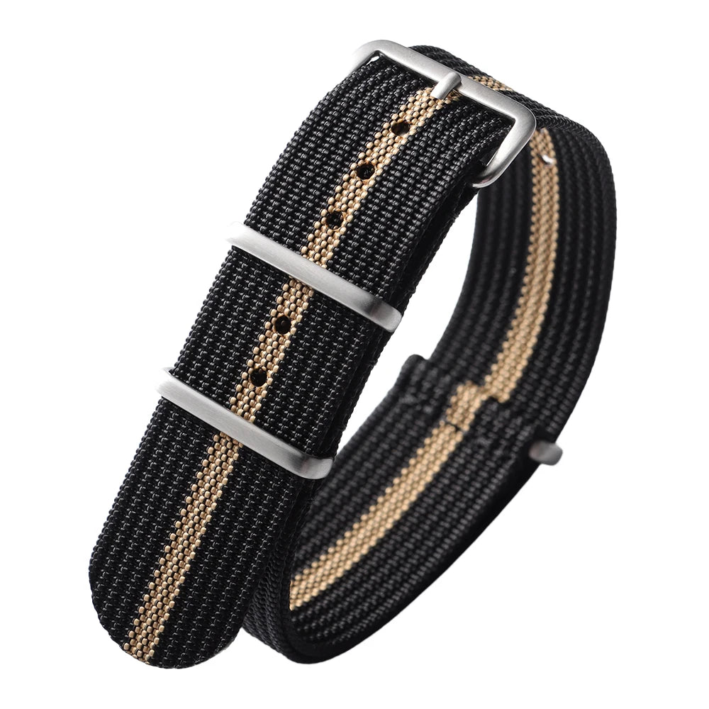 Nylon Watch Band Strap 19mm 18mm 20mm 22mm Military Sport Replacement Straps