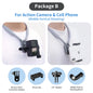 TELESIN Silicone Neck Hold Mount for GoPro Hero 12 11 10 9 8 7 6 Insta360 DJI Osmo Action Smartphone Magnetic Action Accessories-EXPROTAS