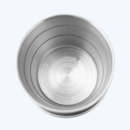 Stainless Steel Telescopic Camping Cup Folding Portable Drinkware Travel Mug