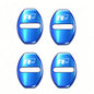 4Pcs Car Door Lock Cover Protective Buckle Sticker for VW Golf MK6