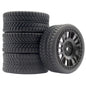 12mm Hex RC Wheels for 1/10 Rally Racing Car HSP HPI Tamiya Traxxas