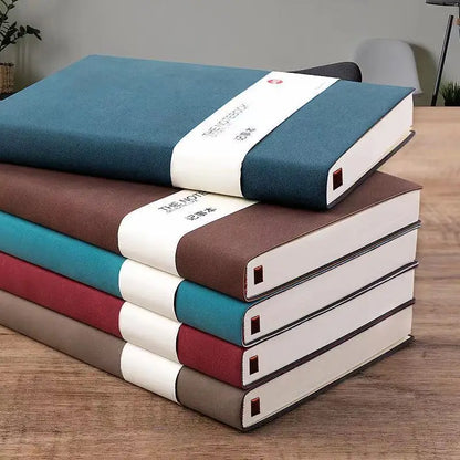 A5 A6 Leather Notebook Journal Notepad Diary Lined Pages School Office