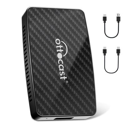 Ottocast Play2video Pro CarPlay TV Box Wireless Car Play Android Auto Car Intelligent Systems for Youtube Netflix Spotify-EXPROTAS