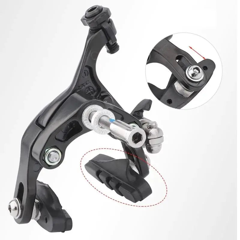 Road Bicycle Brakes  47-57mm Front Rear C Brake Calipers Aluminum Alloy Pull Caliper Front Rear Cycling Brake