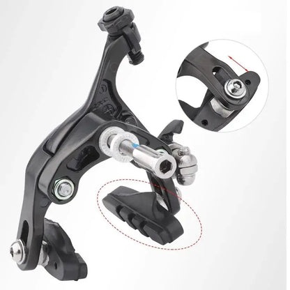 Road Bicycle Brakes  47-57mm Front Rear C Brake Calipers Aluminum Alloy Pull Caliper Front Rear Cycling Brake