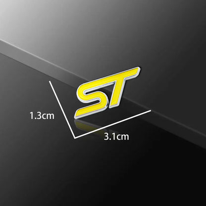 Car Steering Wheel Sticker Auto Emblem for Ford Focus Mondeo Fiesta MK3