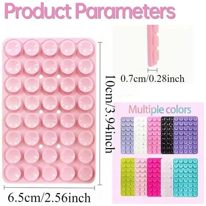 Suction Pad Phone Holder Silicone Double Sided Grip Mount Sticky Cup