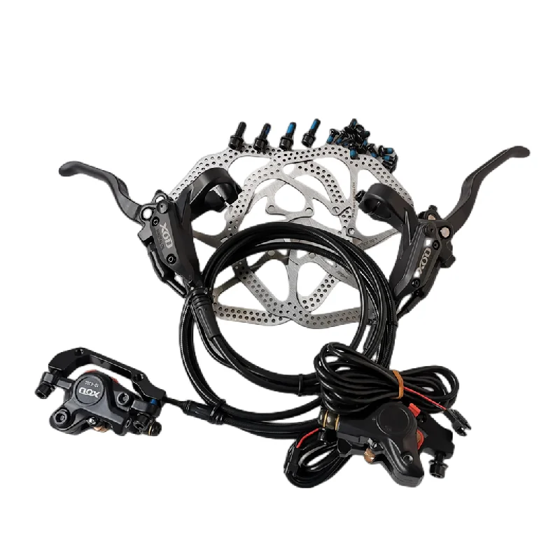 XOD Ebike Hydraulic Disc Brake | SM Plug Electric Power Control Lever Kit