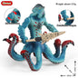 Oenux Fantasy Animal PVC Figure Dragon Dinosaur Golem Turtle Bull Orangutan - EXPROTAS