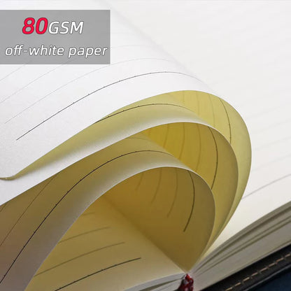 Retro Password Book A5 Lockable Notebook Diary Journal Travel Student