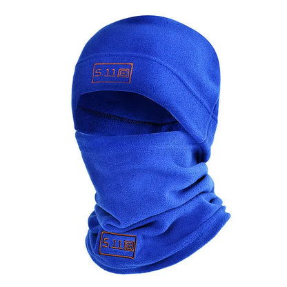 Tactical Fleece Hat Scarf Set Thermal Winter Balaclava Face Mask Cycling Neck Warmer