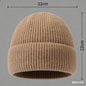 Winter Wool Knitted Beanie Hat Men Women Warm Cap Unisex Skull Cap