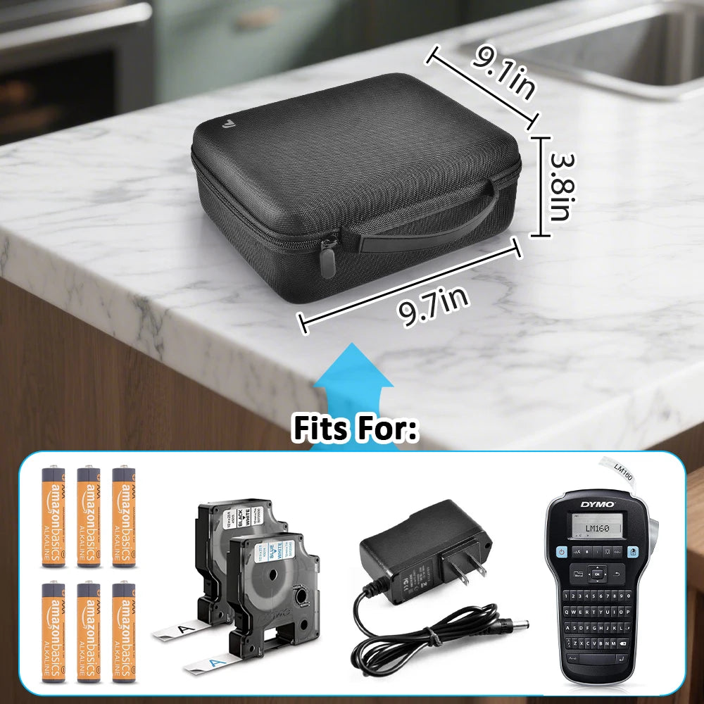 Case for Dymo Label Maker Letratag 160/280 Portable Printer Storage
