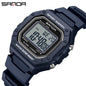 SANDA 2156 Fashion Mens Watch Military Water Resistant Sport Watches Army Big Dial Led Digital Wristwatches Stopwatches For Male-EXPROTAS
