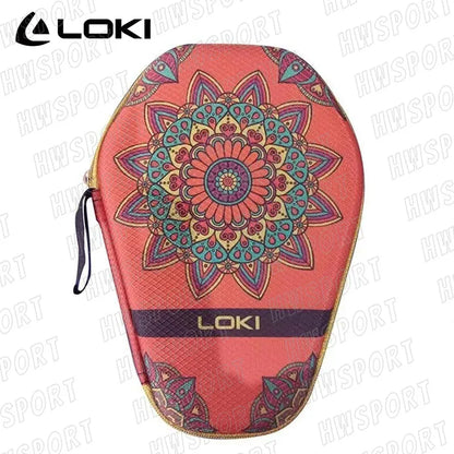 LOKI Table Tennis Racket Case Hard Shell Ping Pong Racket Paddle Cover Bag Durable EVA Inner Table Tennis Accessories-EXPROTAS