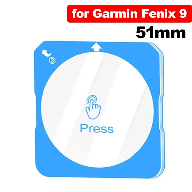 Tempered Glass Screen Protector for Garmin Fenix 9 Pro 51mm Smart Watch