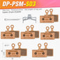 Shimano XT XTR SLX Deore Sintered Metal Brake Pads for BR-M8000 M9000 M7000