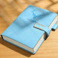 A5 Leather Notebook Cover with Bookmark - 200 Pages Journal Notepad