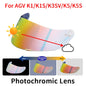 Photochromic Visor for AGV K1 K3SV K5 K5S Helmet Shield Auto Tint Lens