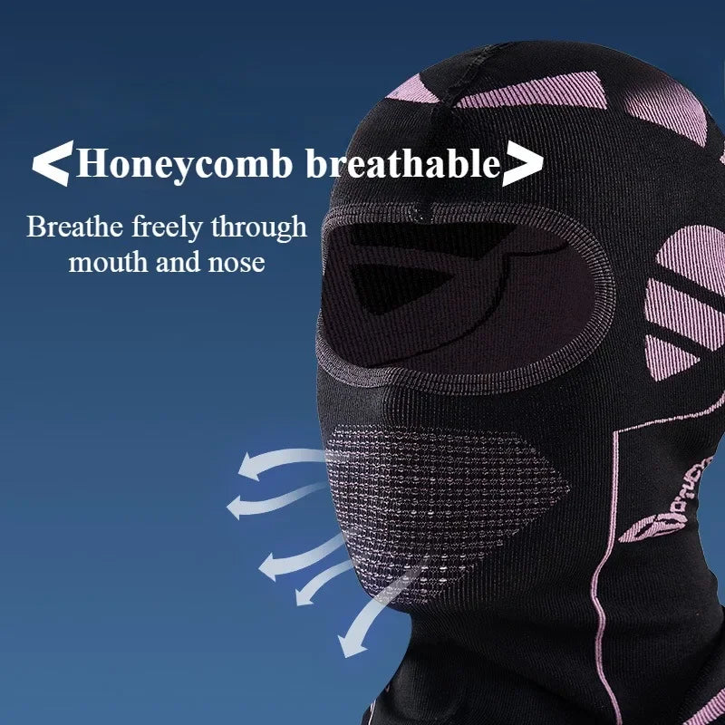 Thermal Scarf Balaclava Winter Ski Mask Neck Cover Men Women Cold-Proof