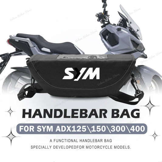 Waterproof Dustproof Motorcycle Handlebar Travel Storage Bag for SYM ADX 125-400