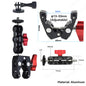 Bike Handlebar Mount Selfie Stick for GoPro Insta360 DJI Accessories
