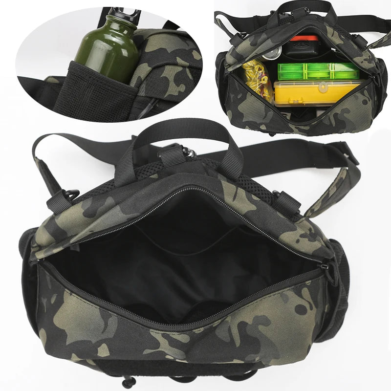 Tactical Chest Bag Outdoor Men Vest Lightweight Sports Hunting Cycling Bags