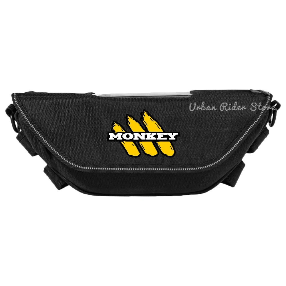 Waterproof Dustproof Motorcycle Handlebar Travel Storage Bag for Honda Monkey 125