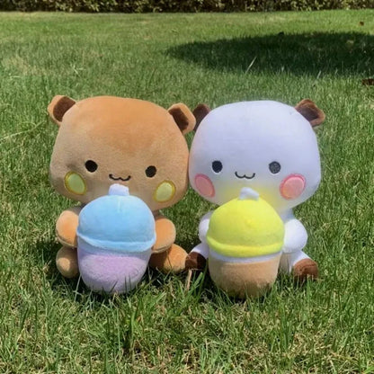 Yier Panda Bear Plush Dolls Soft Bubu Dudu Cartoon Stuffed Pillow